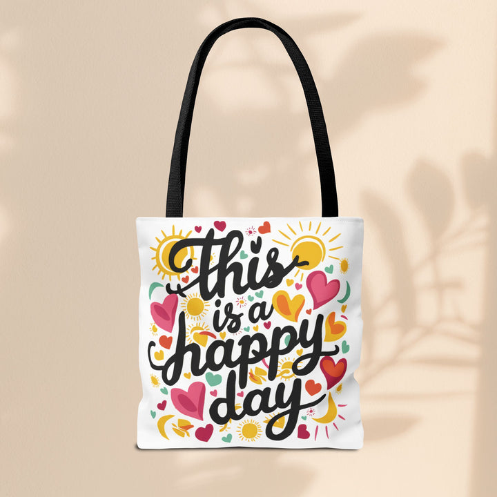 Tote Bag (AOP) - This is a Happy Day