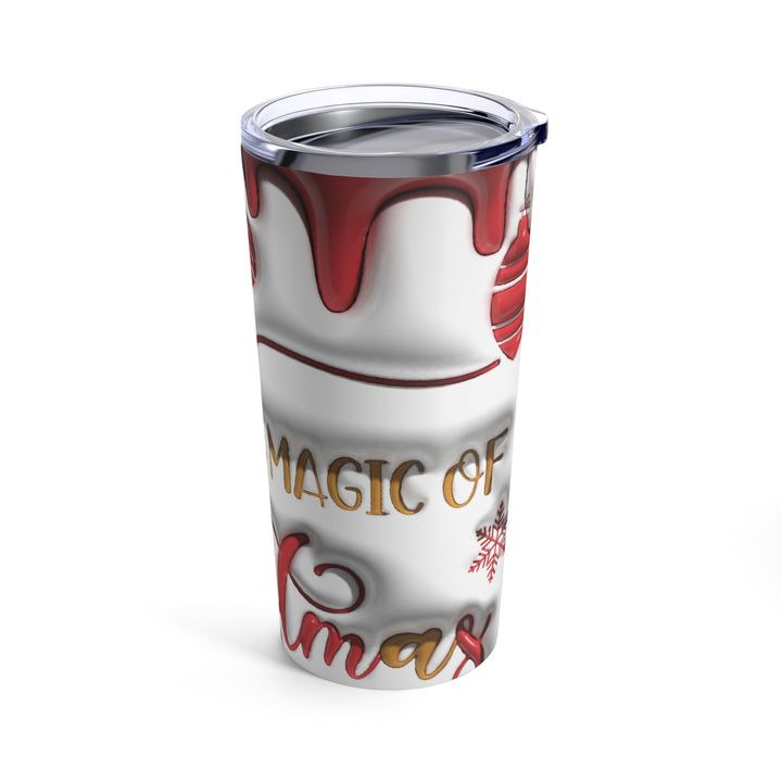 Tumbler 20oz - Believe in the Magic of Christmas