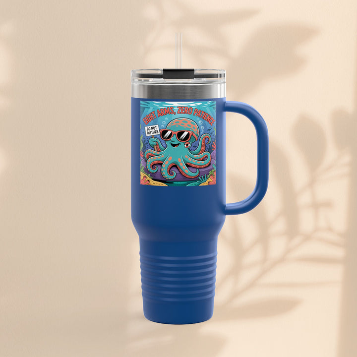 Eight Arms Zero Patience Insulated Travel Mug, 40oz