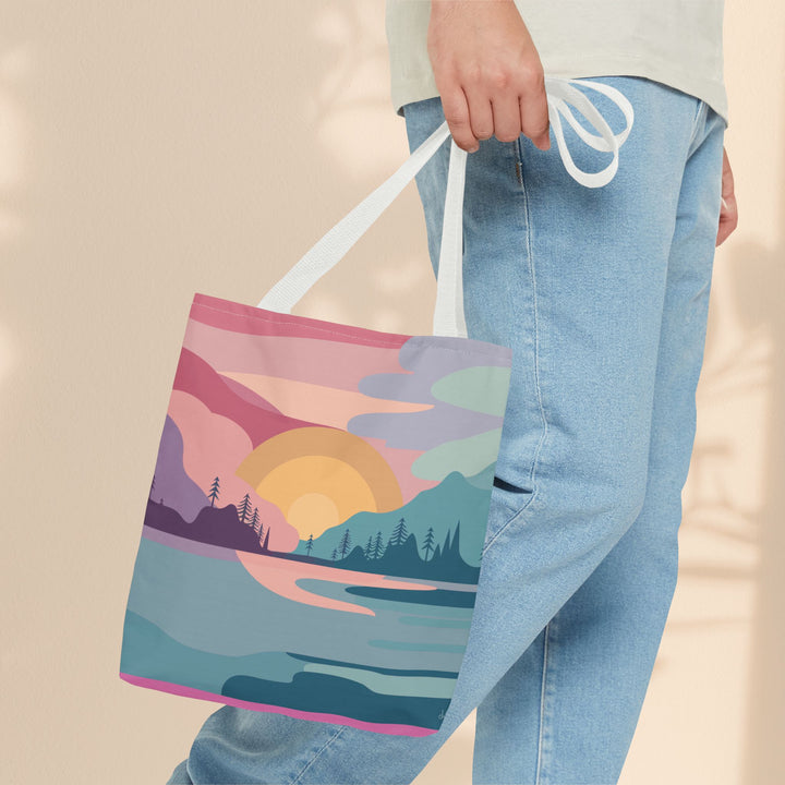 Tote Bag - Pastel Scene