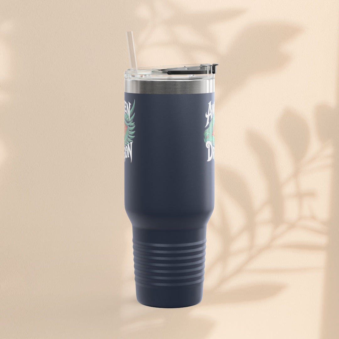 Dragon Insulated Travel Mug | 40oz | Awaken The Dragon | Perfect for Coffee Lovers, Eco-Friendly Designs