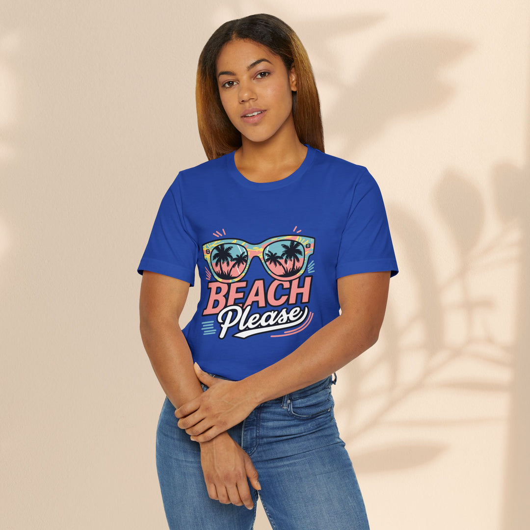 Unisex Jersey T-Shirt - Beach Please