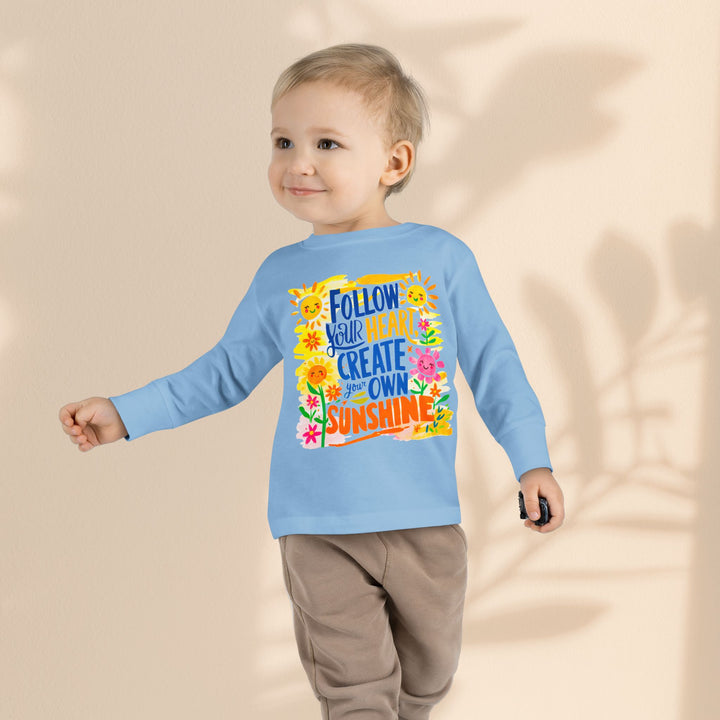 Toddler Long Sleeve Tee - Follow Your Heart