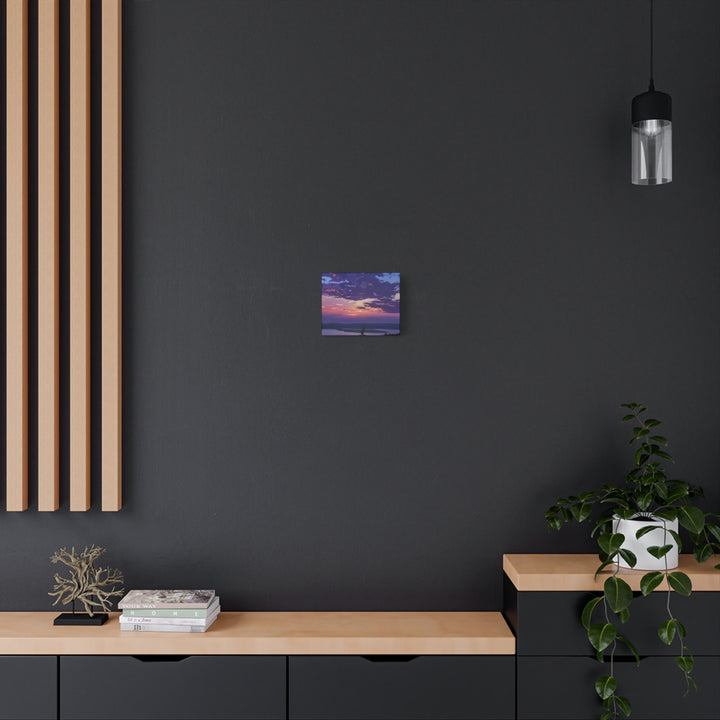 Elegant Sunset Canvas Print for Bedroom and Living Room