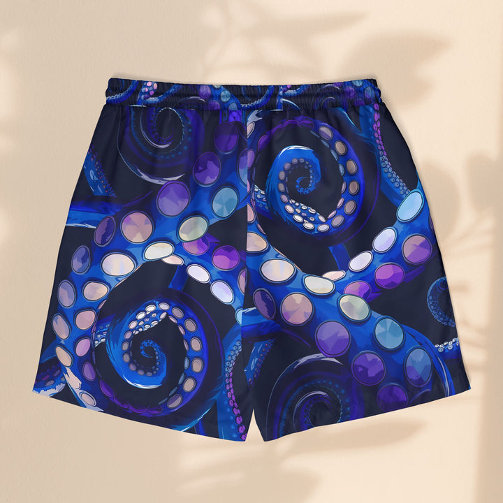 Octopus Delight Unisex Swim Shorts | Vibrant Beachwear for Summer Fun