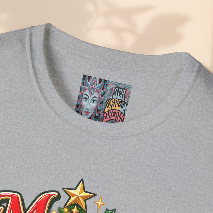 Merry & Bright Christmas T-Shirt – Festive Holiday Graphic Tee