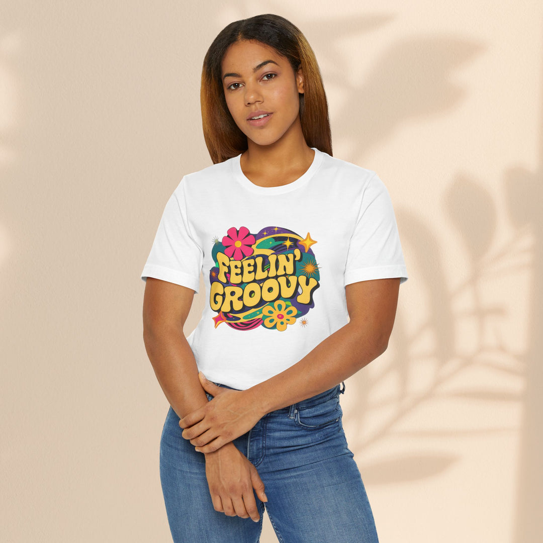 Unisex Jersey T-Shirt - Feeling Groovy