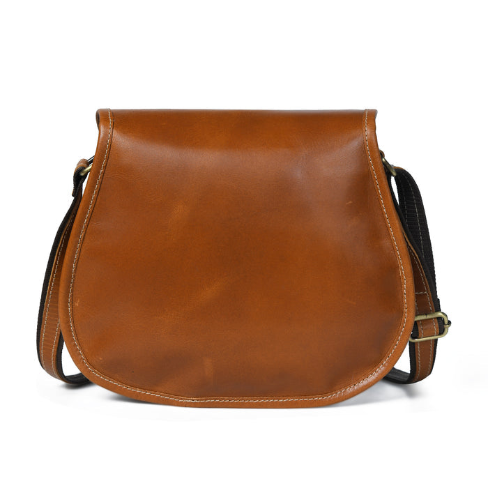 2-Pocket Leather Sling Bag for Women | Everyday Style