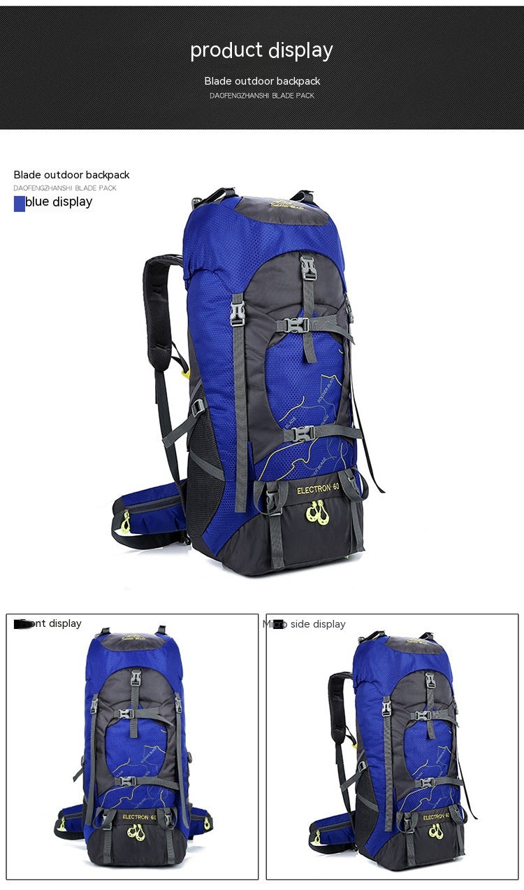 Large-Capacity Hiking and Mountaineering Backpack