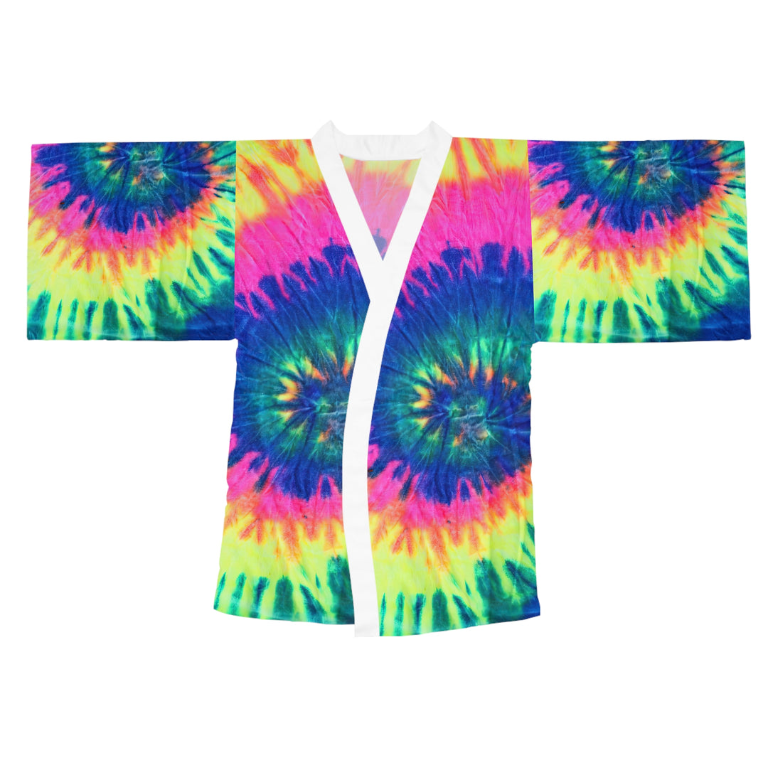 Long Sleeve Kimono Robe - Tie Dye