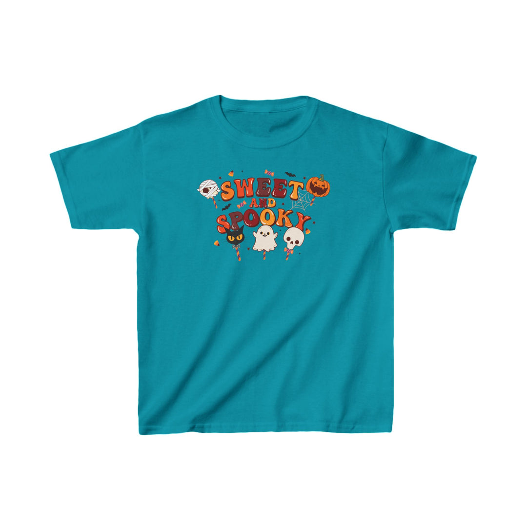 Kids Heavy Cotton™ Tee - Sweet and Spooky