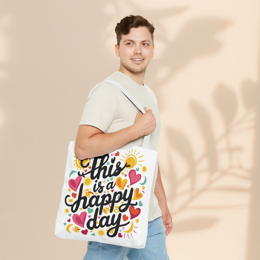 Tote Bag (AOP) - This is a Happy Day