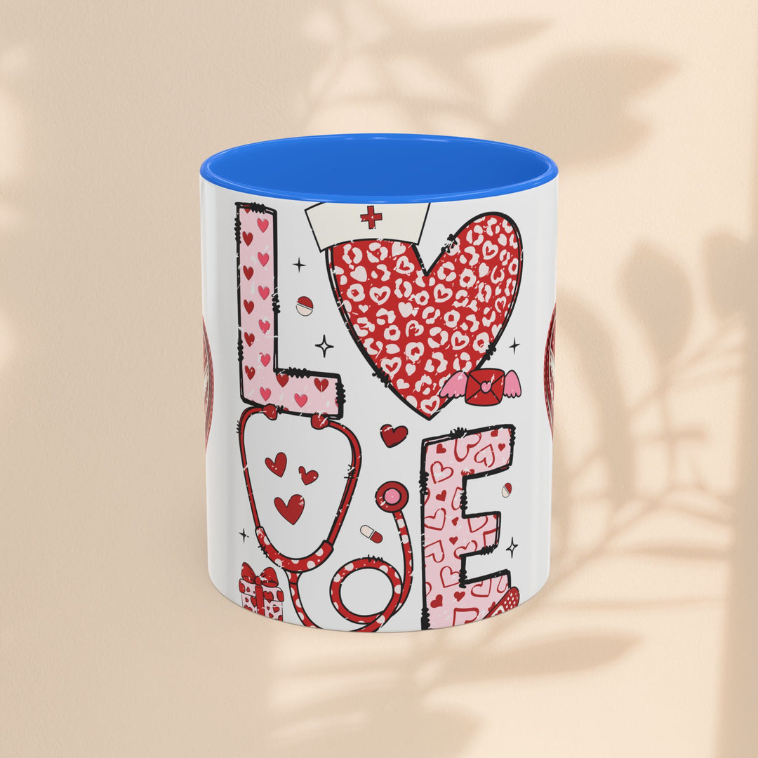 Colorful Mugs (11oz, 15oz) - Love Nurses