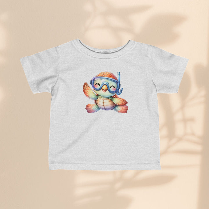 Infant Fine Jersey Tee - Terry Turtle