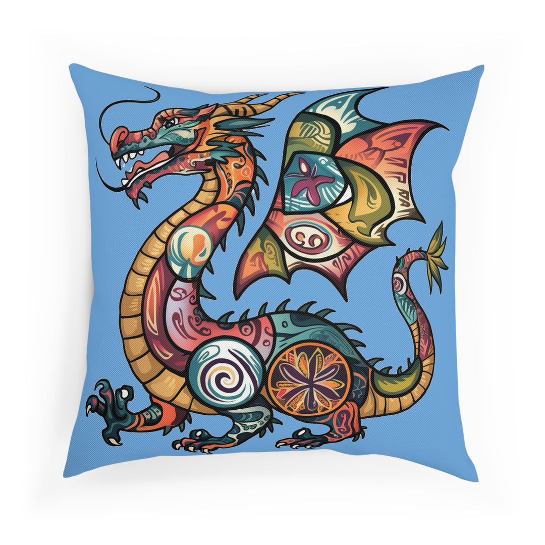 Dragon Crest Cushion