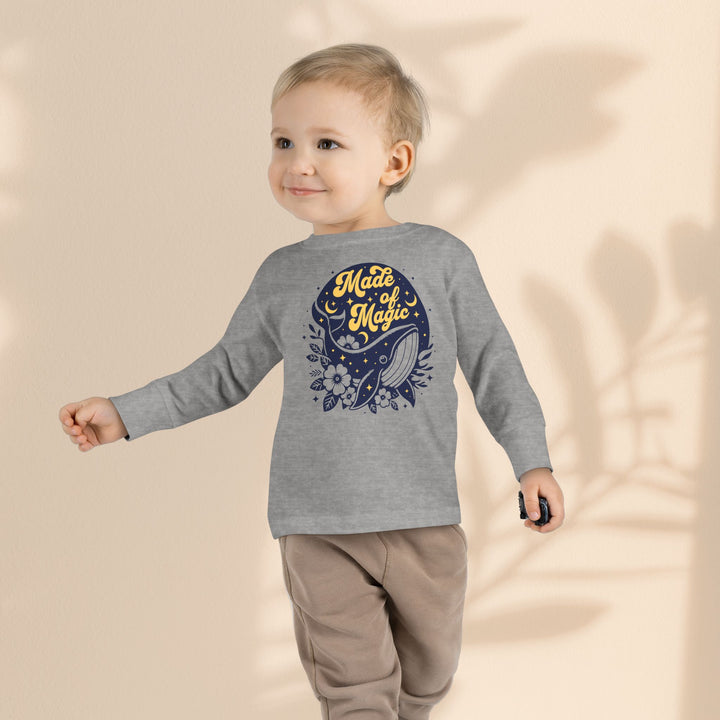 Made of Magic - Toddler Long Sleeve Tee, Kids Clothing