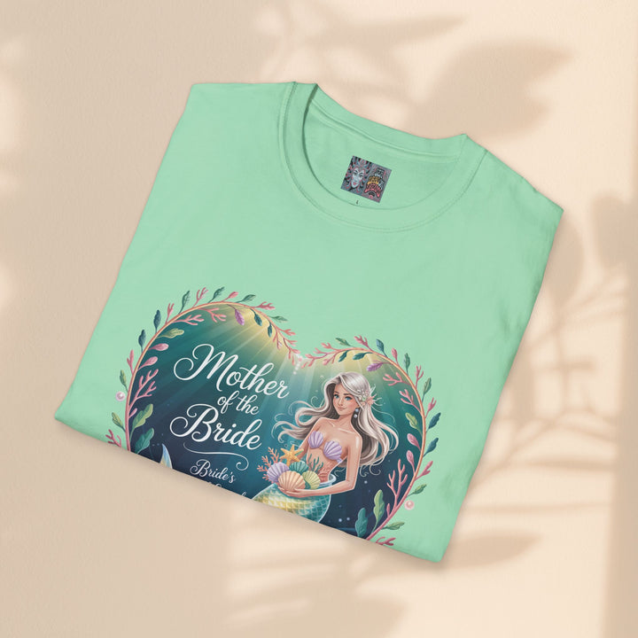 Mother of the Bride Mermaid Unisex Softstyle T-Shirt