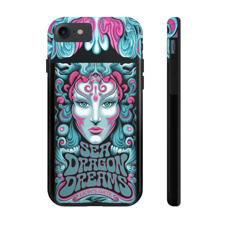 Tough Phone Cases - Sea Dragon Dreams Psychedelic