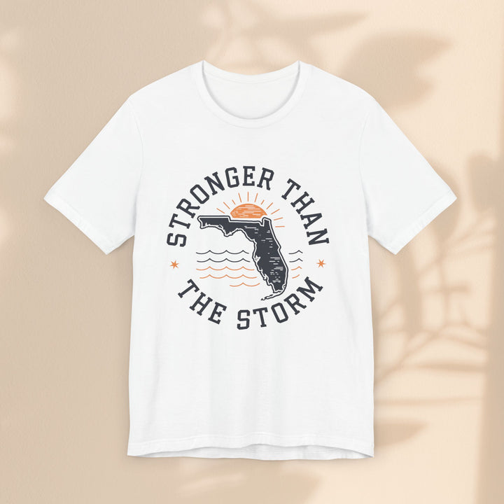 Unisex Jersey Short Sleeve Tee - Stronger Than The Storm