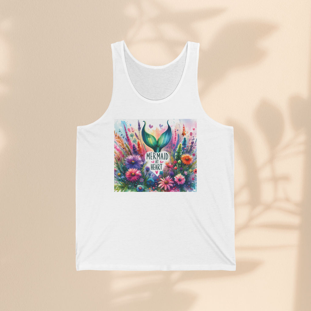 Unisex Jersey Tank - Mermaid At Heart