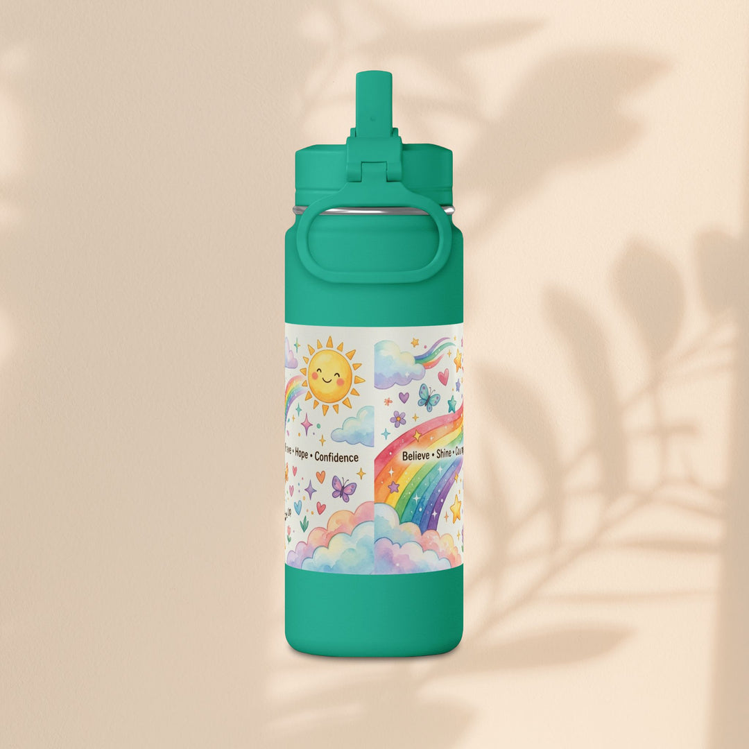 Lucky Leopard Kids Water Bottle | Brave Buddies™