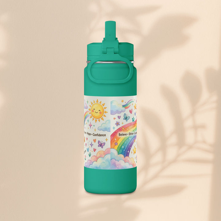 Lucky Leopard Kids Water Bottle | Brave Buddies™