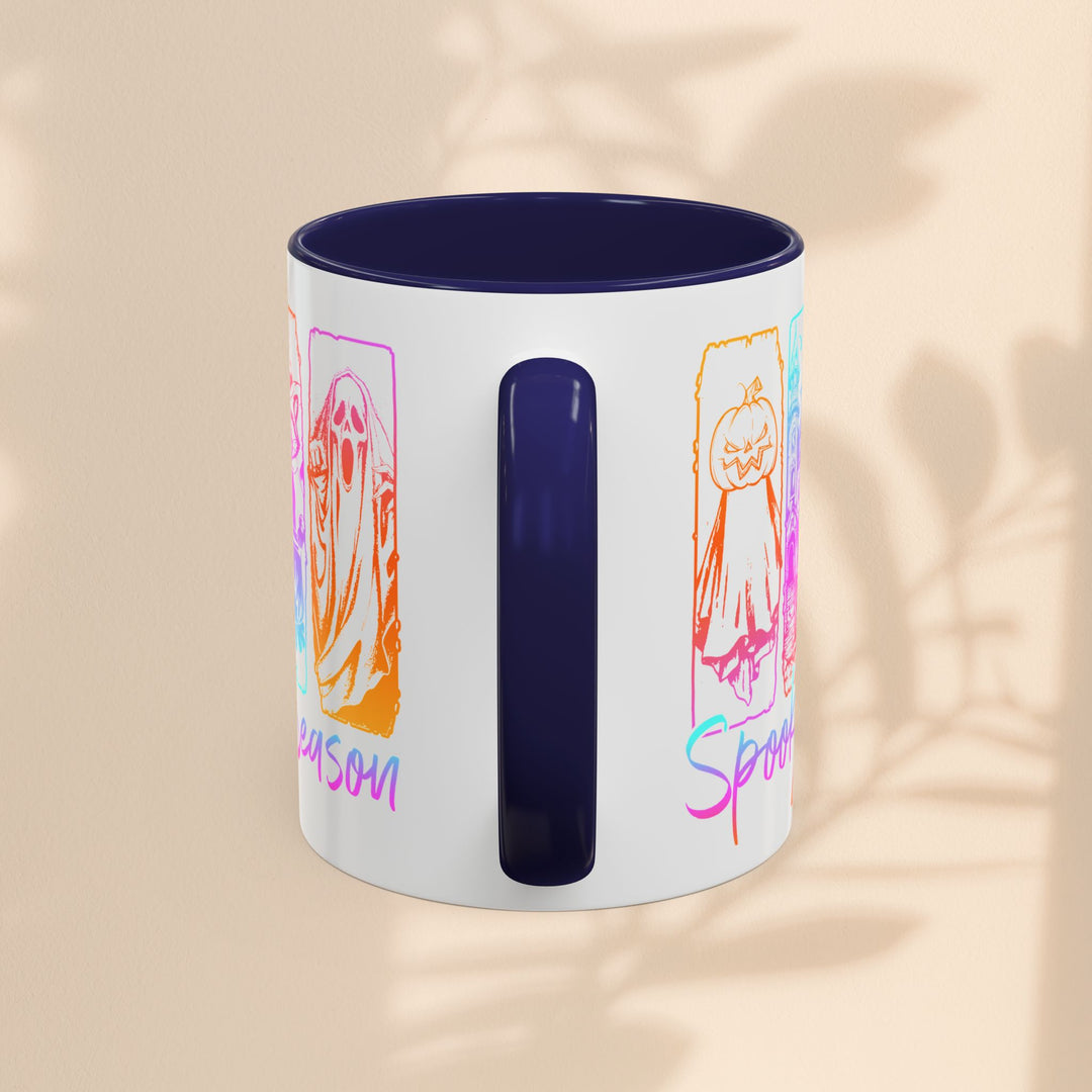 Spooky Season Accent Coffee Mug – Halloween Ceramic Cup (11oz, 15oz)