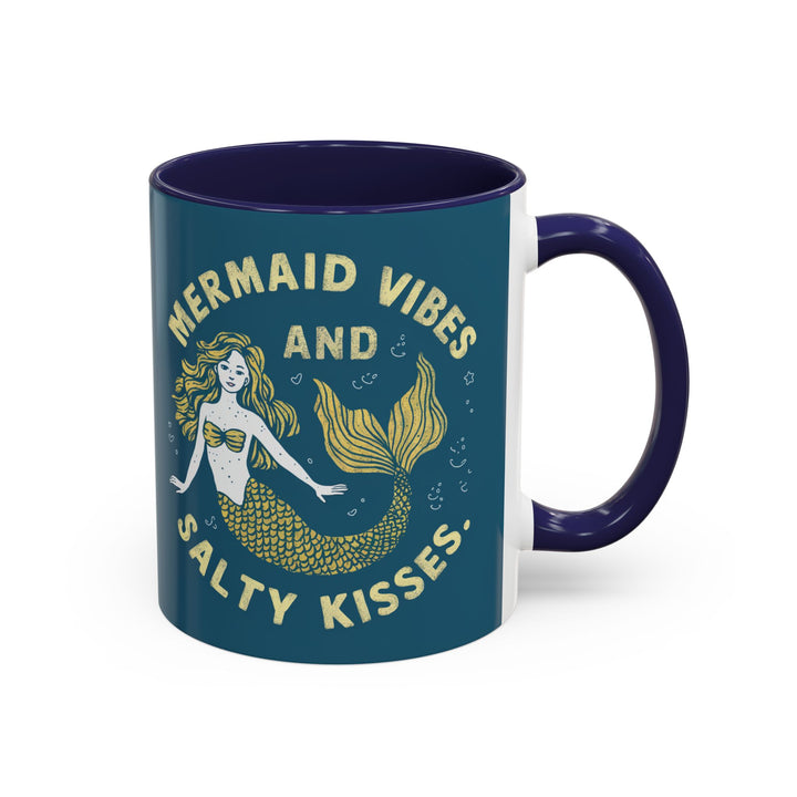 Accent Coffee Mug (11, 15oz)  - Salty Kisses