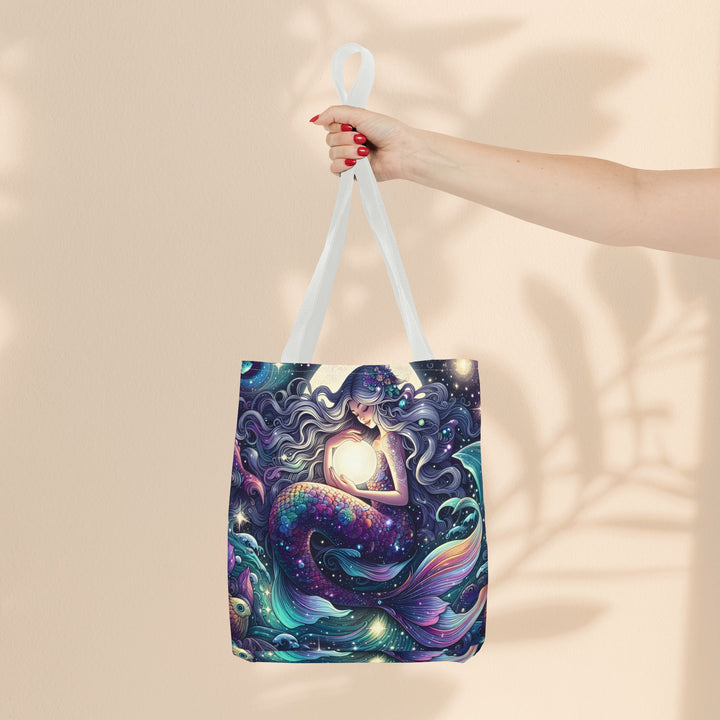 Celestial Mermaid Secret Tote Bag – Stylish Reusable Beach Trip Bag