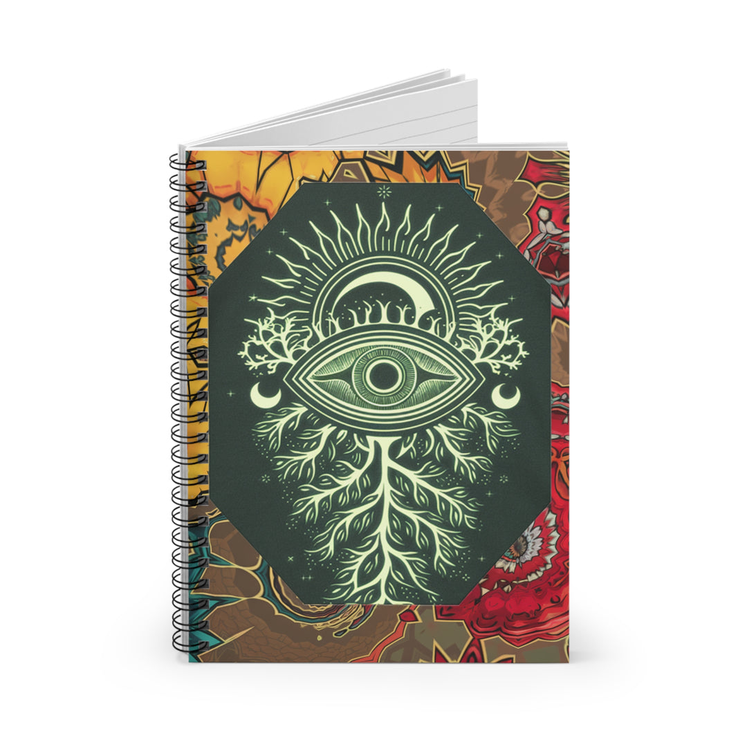 Spiral Notebook - Ruled Line - Tree of Wisdom