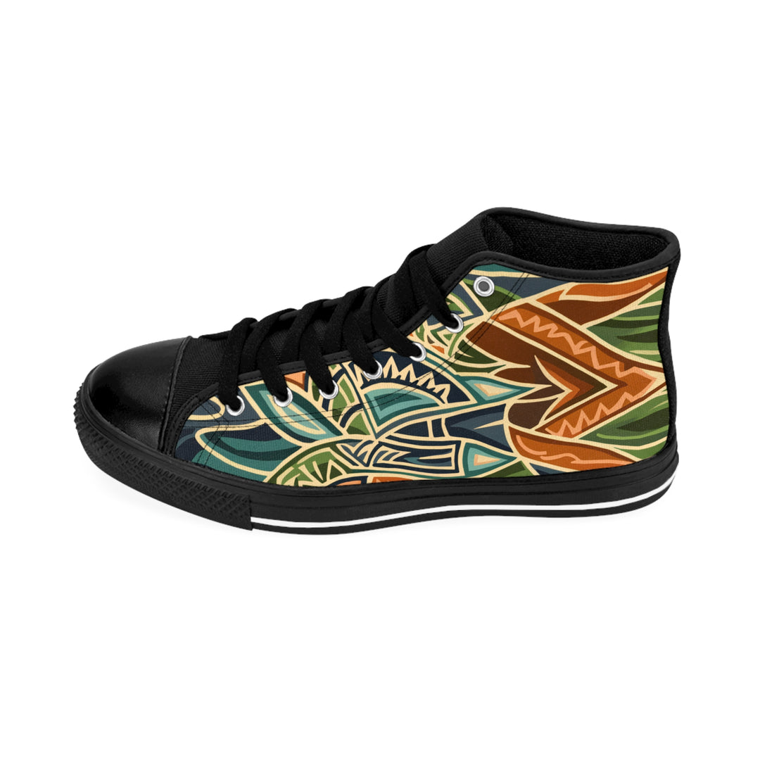 Women's Classic Sneakers - Tribal Orange