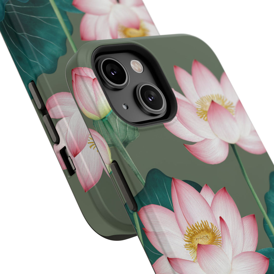 Impact-Resistant Cases - Lotus Flowers