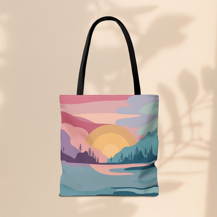 Tote Bag - Pastel Scene