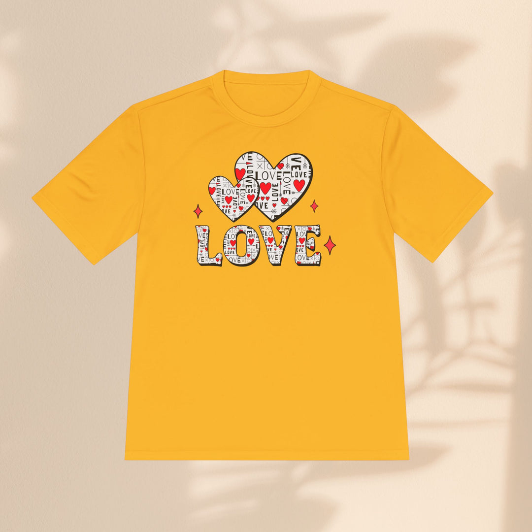 Unisex Moisture Wicking Tee - Love