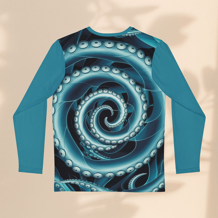 Men's Long Sleeve Shirt (AOP) - Octopus Twists