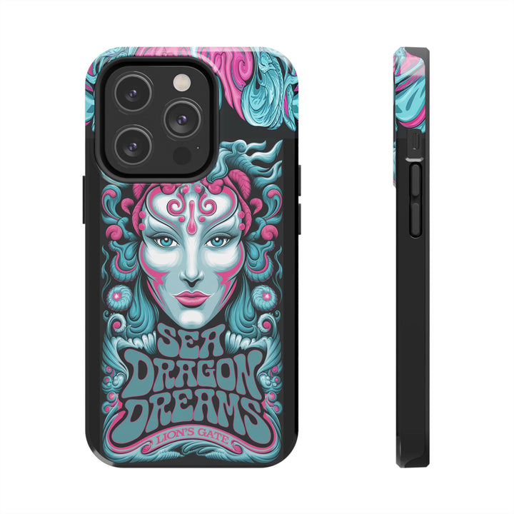 Tough Phone Cases - Sea Dragon Dreams Psychedelic