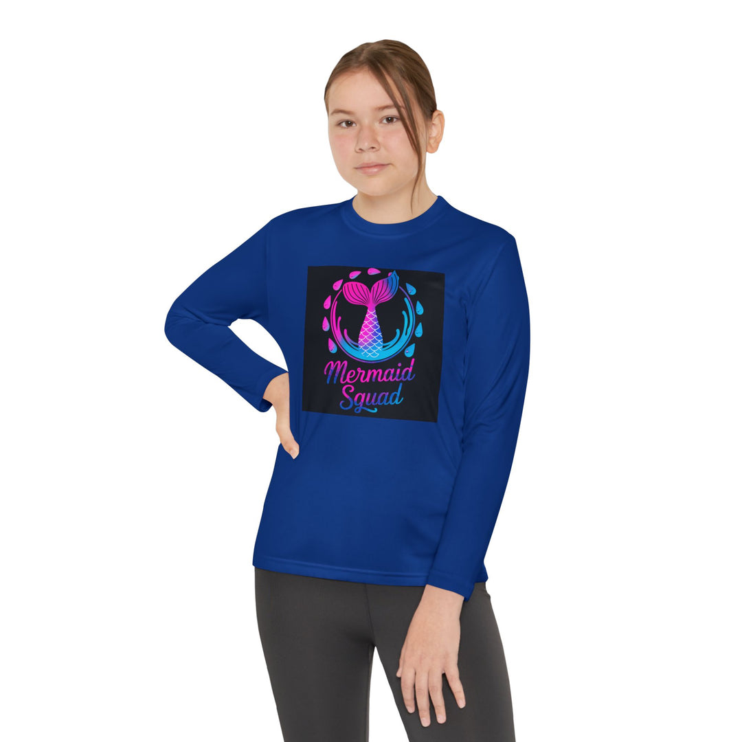 Youth Long Sleeve Competitor Tee - Mermaid Squad