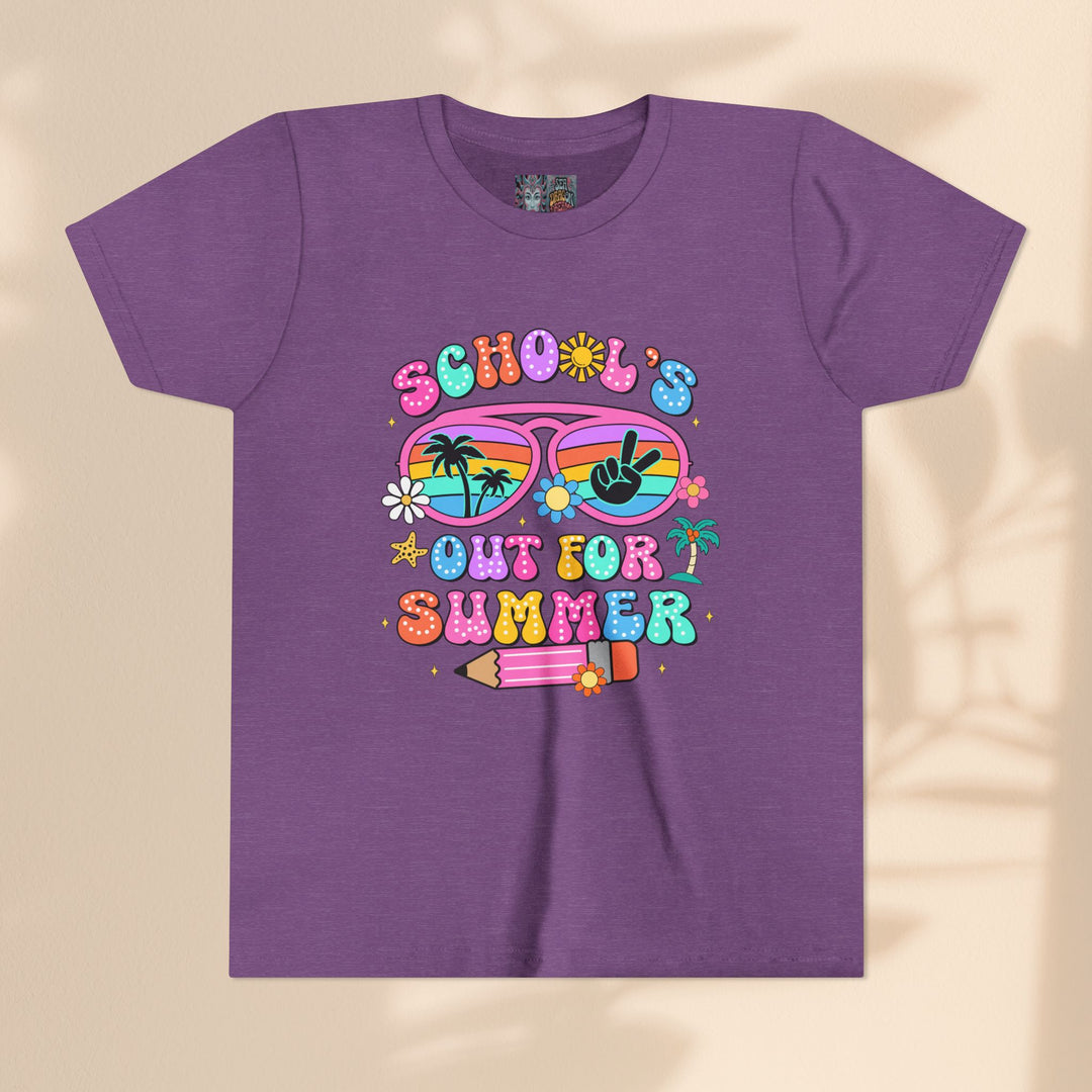 Youth Summer Vibe Tee – "School's Out for Summer"