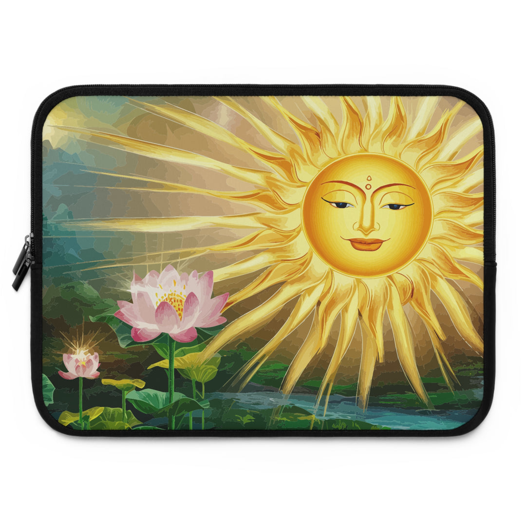 Lotus Sun Laptop Sleeve