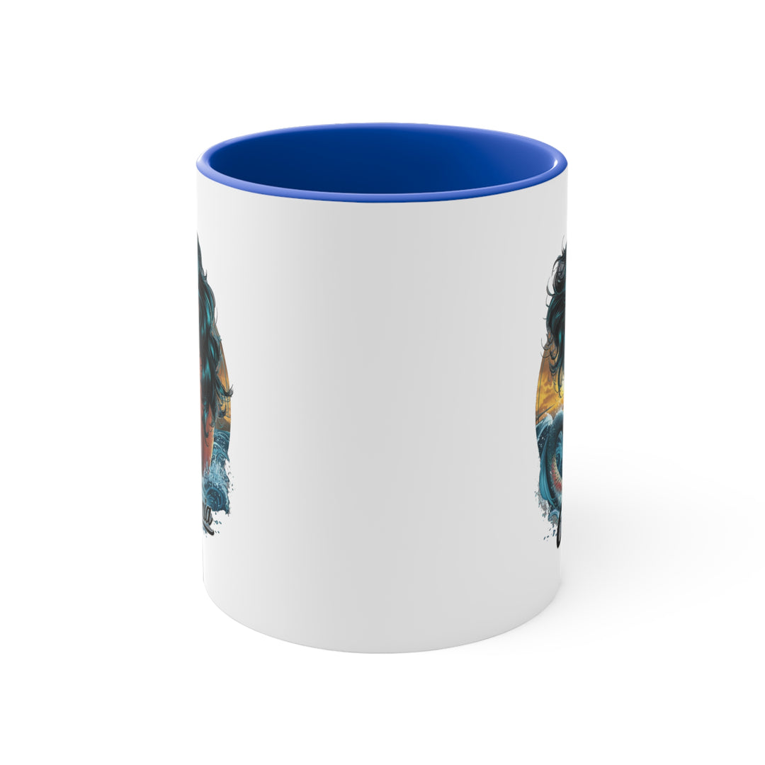 11oz Accent Mug - California Mermaid