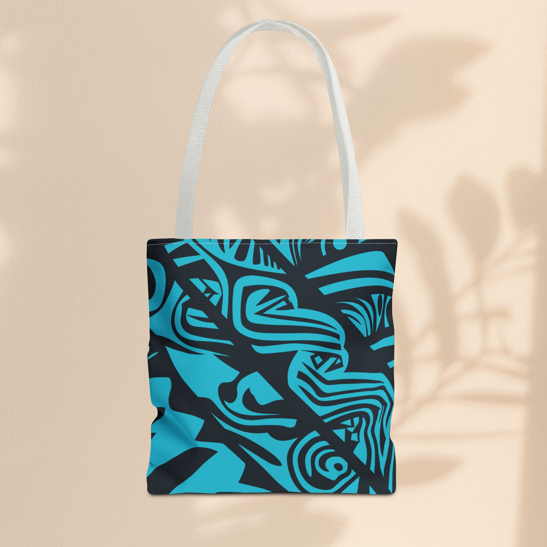 Tote Bag (AOP) - Blue Tribal