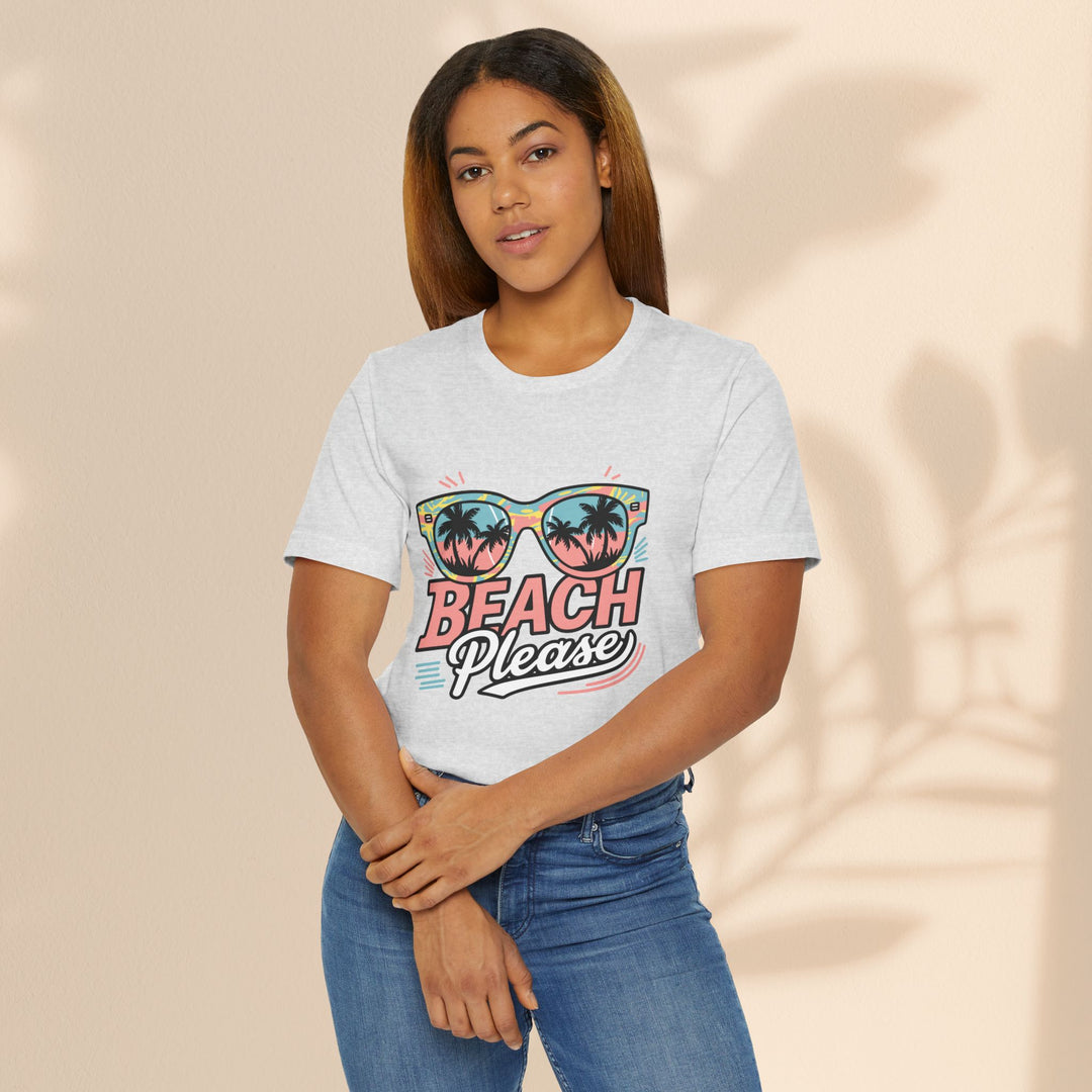 Unisex Jersey T-Shirt - Beach Please