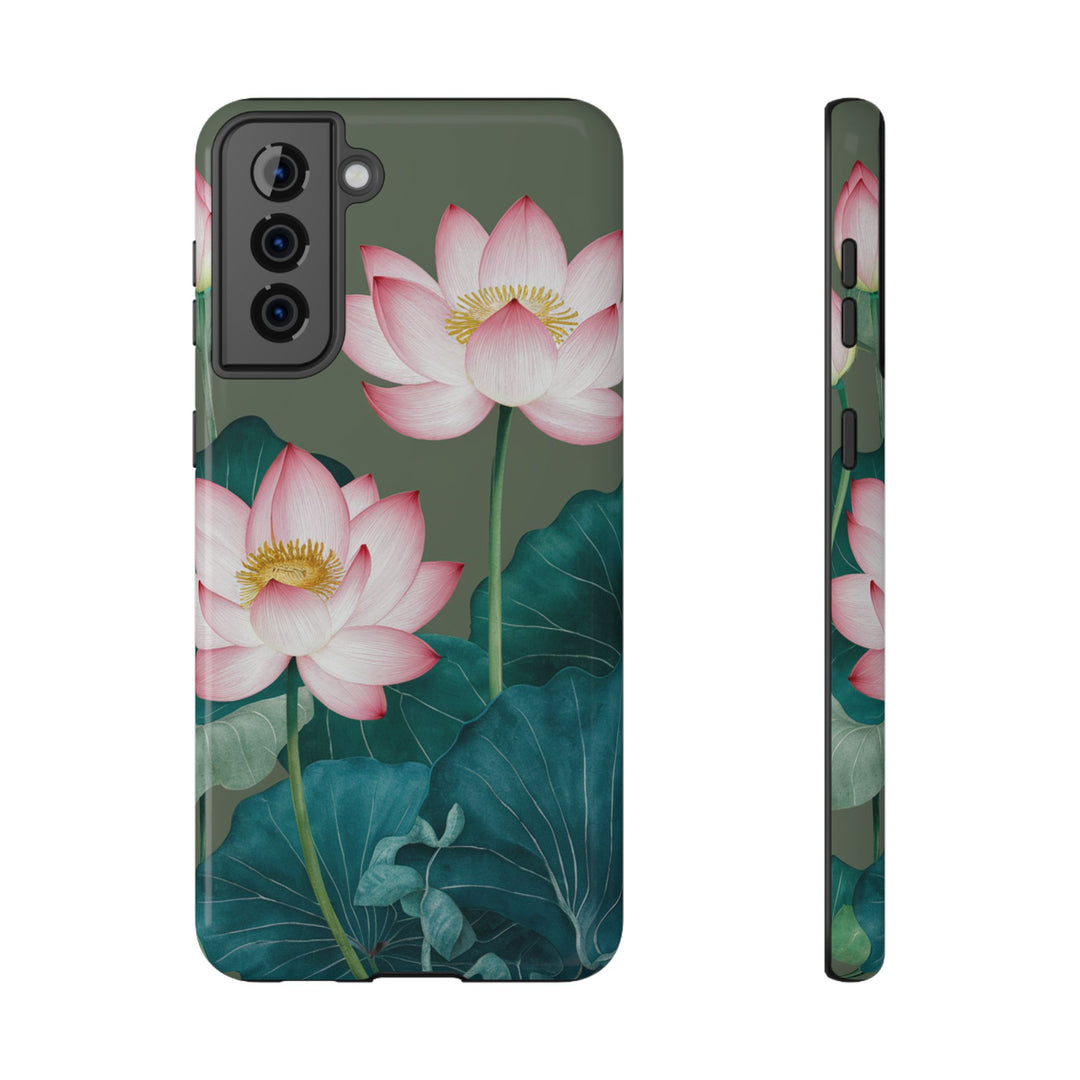 Impact-Resistant Cases - Lotus Flowers