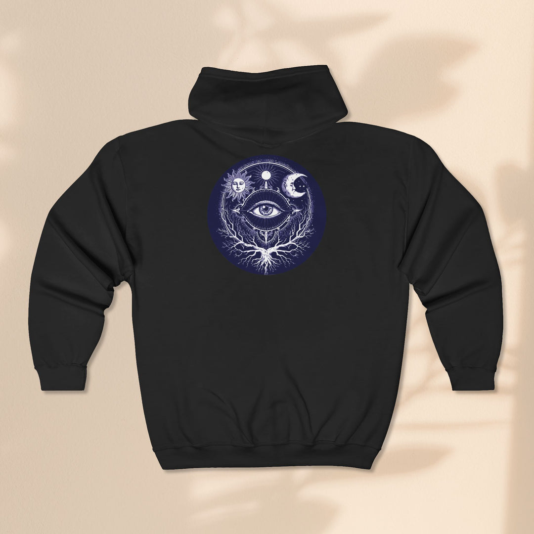 Sacred Eye - Unisex Heavy Blend™ Full Zip Hooded Sweatshirt