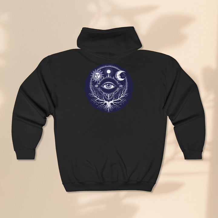 Sacred Eye - Unisex Heavy Blend™ Full Zip Hooded Sweatshirt