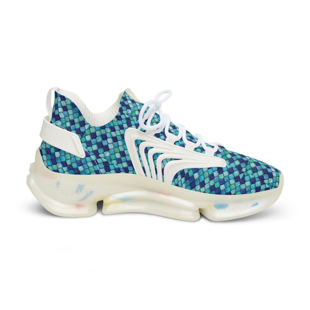 Men's Mesh Sneakers - Mermaid Scales