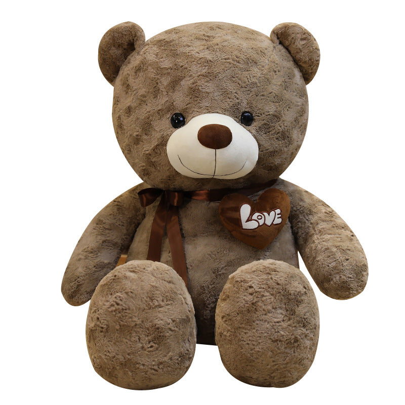 Large Rose Teddy Bear Plush Doll & Love Pillow