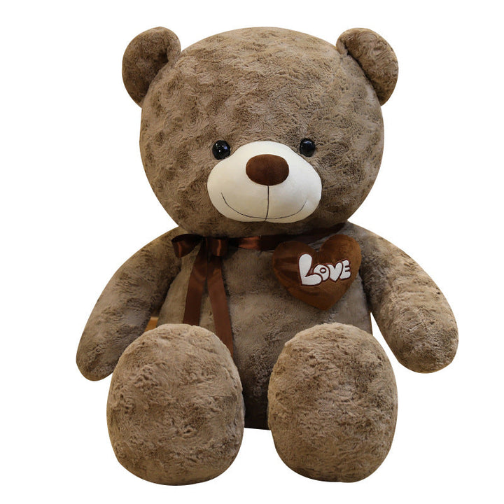 Large Rose Teddy Bear Plush Doll & Love Pillow