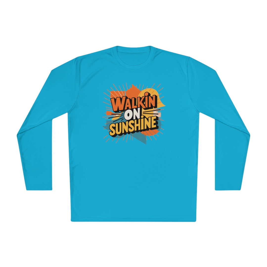 Unisex Lightweight Long Sleeve Tee - Walking On Sunshine