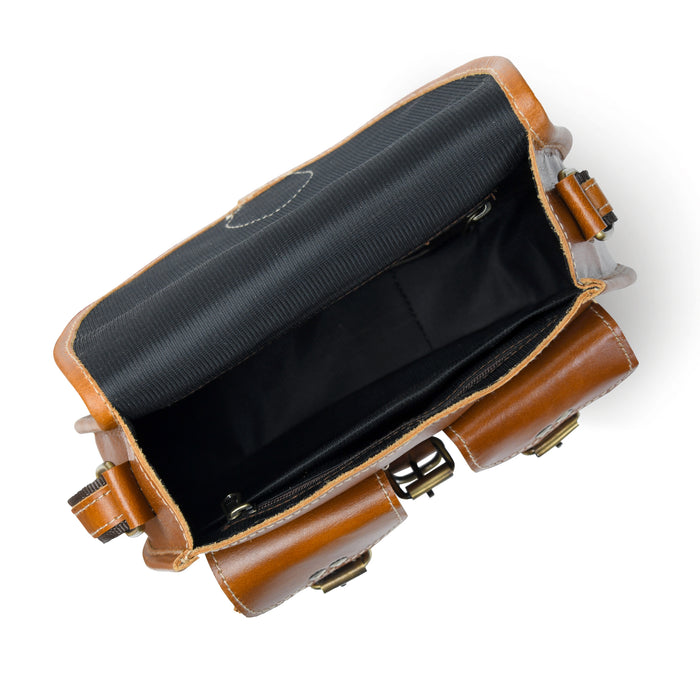 2-Pocket Leather Sling Bag for Women | Everyday Style